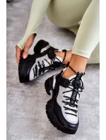 Dámská sportovní obuv Memory Foam System Big Star KK274053 Černo-šedá