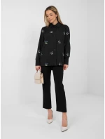 Košile LK KS 510154.90 černá