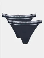 Dámská tanga 2Pack 164522 4R227 00135 tm. modrá - Emporio Armani Dámská tanga 2Pack 164522 4R227 00135 tm. modrá - Emporio Armani