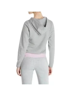 Mikina s kapucí QS5667E šedo-růžová - Calvin Klein Mikina s kapucí QS5667E šedo-růžová - Calvin Klein