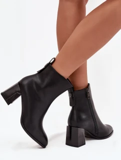 Boty na podpatku model 222517 Step in style