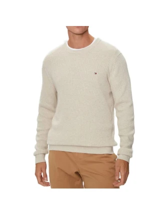 PÁNSKÝ SVETR TOMMY HILFIGER REFINED STRUCTURE PÁNSKÝ SVETR TOMMY HILFIGER REFINED STRUCTURE