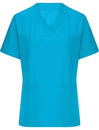 Daiber JN 3103 Dámský strečový kazak s výstřihem do V 02.3103 turquoise