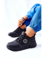 Sportovní Obuv Na Platformě Big Star II274313 černé