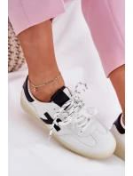 Nízké Dámské Sportovní Boty Bílé Zelevelis