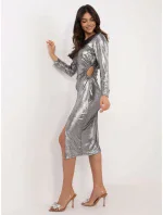 Šaty DHJ SK 18169.76 stříbro