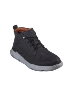 Unisex kotníkové boty Garza Fontaine M 204903-BLK Černá - Skechers Unisex kotníkové boty Garza Fontaine M 204903-BLK Černá - Skechers