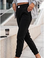 Dámské manšestrové kalhoty MORSI, černé, FashionStreet UY2038 Dámské manšestrové kalhoty MORSI, černé, FashionStreet UY2038