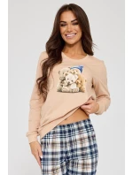 Pyžamo Cornette 671/425 Medvědi l/r S-2XL Pyžamo Cornette 671/425 Medvědi l/r S-2XL