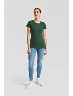 Fruit of the Loom Lady-Fit Iconic 150 T Dámské tričko 16.1432 heather red