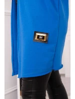 Transparentní chrpová modř