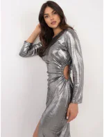 Šaty DHJ SK 18169.76 stříbro