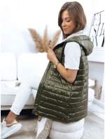 Dámská vesta NIKLA zelená FashionStreet TY3495