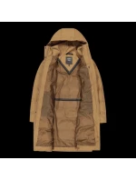 Dámská zimní dlouhá bunda CMP s kapucí, nepromokavá, zateplená, béžová (34K0096/P814) Dámská zimní dlouhá bunda CMP s kapucí, nepromokavá, zateplená, béžová (34K0096/P814)