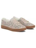 Dámská kožená prolamovaná vícebarevná polobotka Filippo DP6830