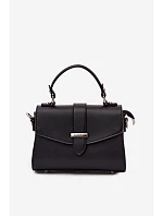 Kabelka přes rameno s odnímatelným popruhem černá Belveta