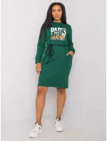 Šaty LK SK 508299.30 tmavě zelená