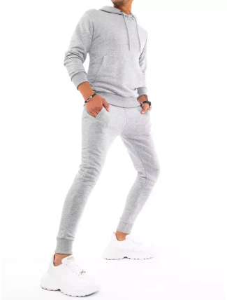 FashionStreet pánské světle šedé tepláky AX0438