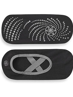 Gaiam protiskluzové ponožky černé 62071