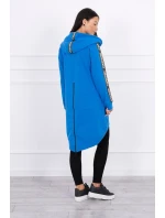 Mikina se zipem na zádech z džínoviny Mikina se zipem na zádech z džínoviny