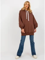 Dámská mikina EM BL 694.20x tmavě hnědá - FPrice Dámská mikina EM BL 694.20x tmavě hnědá - FPrice