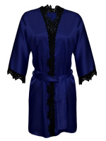 Dámský župan DKaren Housecoat Viola Navy Blue