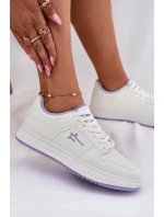 Dámské tenisky Big Star HI-POLY SYSTEM – bílo-fialové