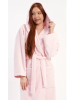 Dámský župan dlouhý s kapucí Michaela
