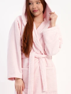 Dámský župan dlouhý s kapucí Michaela