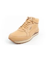 Puma ST Runner v4 Mid sportovní obuv pánské kotníkové tenisky hnědé barvy