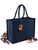 Westford Mill W 407 Jutová nákupní taška "Classic" 50.0407 navy/navy Westford Mill W 407 Jutová nákupní taška "Classic" 50.0407 navy/navy