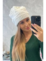 Dámská čepice Nastia K373 bílá Dámská čepice Nastia K373 bílá