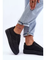 Dámské Sportovní Boty Na Platformě Černá Pudina Dámské Sportovní Boty Na Platformě Černá Pudina