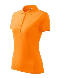Pique Polo polokošile dámská tangerine orange