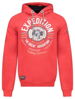 Geografické Norsko Galdemar DB 100 M WZ3020H/GN-Red Mikina