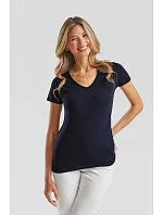Fruit of the Loom Lady-Fit Valueweight V-Neck T Dámské tričko s výstřihem do V 16.1398 heather grey Fruit of the Loom Lady-Fit Valueweight V-Neck T Dámské tričko s výstřihem do V 16.1398 heather grey
