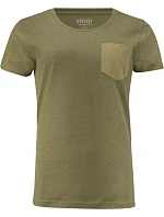 James Harvest Walcott T-Shirt Women Dámské tričko "Two-Tone" 62.4009 moss green