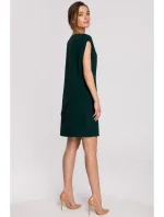 S262 Vrstvené šaty - zelené S262 Vrstvené šaty - zelené