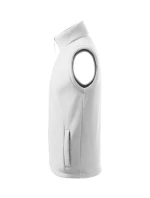 Next fleece vesta unisex bílá