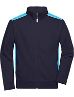 Daiber JN 870 Pánská pracovní mikina - Color 02.0870 navy/turquoise Daiber JN 870 Pánská pracovní mikina - Color 02.0870 navy/turquoise