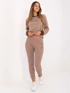 RV DR tepláky 9602.50 tmavě lila