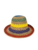 Art Of Polo Hat Cz22208-2 Dark Beige/Multicolour