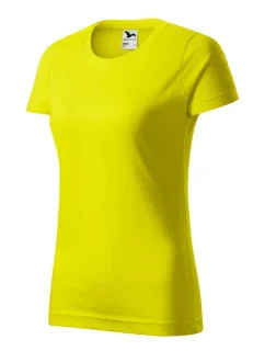 Basic tričko dámské citronová