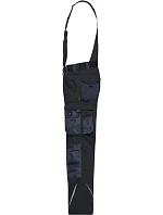 Daiber JN 1833 (25-28) Pracovní kalhoty s laclem - Strong 02.133S black/carbon Daiber JN 1833 (25-28) Pracovní kalhoty s laclem - Strong 02.133S black/carbon