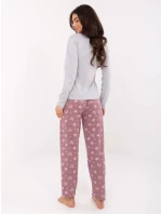 Pyžamo DU PI FP 001.48 šedé