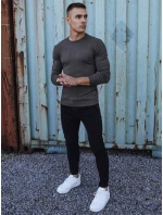 Pánský klasický tmavě šedý svetr FashionStreet WX2225