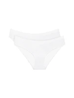 Dámské kalhotky Sense of Modal Tai 2P - WHITE - bílé 0003 - TRIUMPH