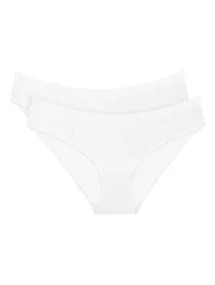 Dámské kalhotky Sense of Modal Tai 2P - WHITE - bílé 0003 - TRIUMPH