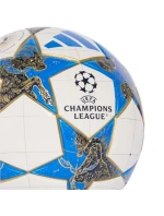 Adidas UCL Mini 25/26 League Stage fotbalový míč bílý, modrý a zlatý JP1544