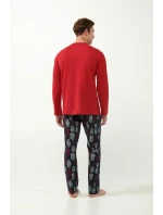 Vamp - Pyžamo s potiskem robotů 21671 - Vamp Vamp - Pyžamo s potiskem robotů 21671 - Vamp